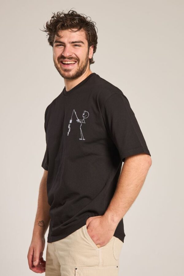 t-shirt μαυρο